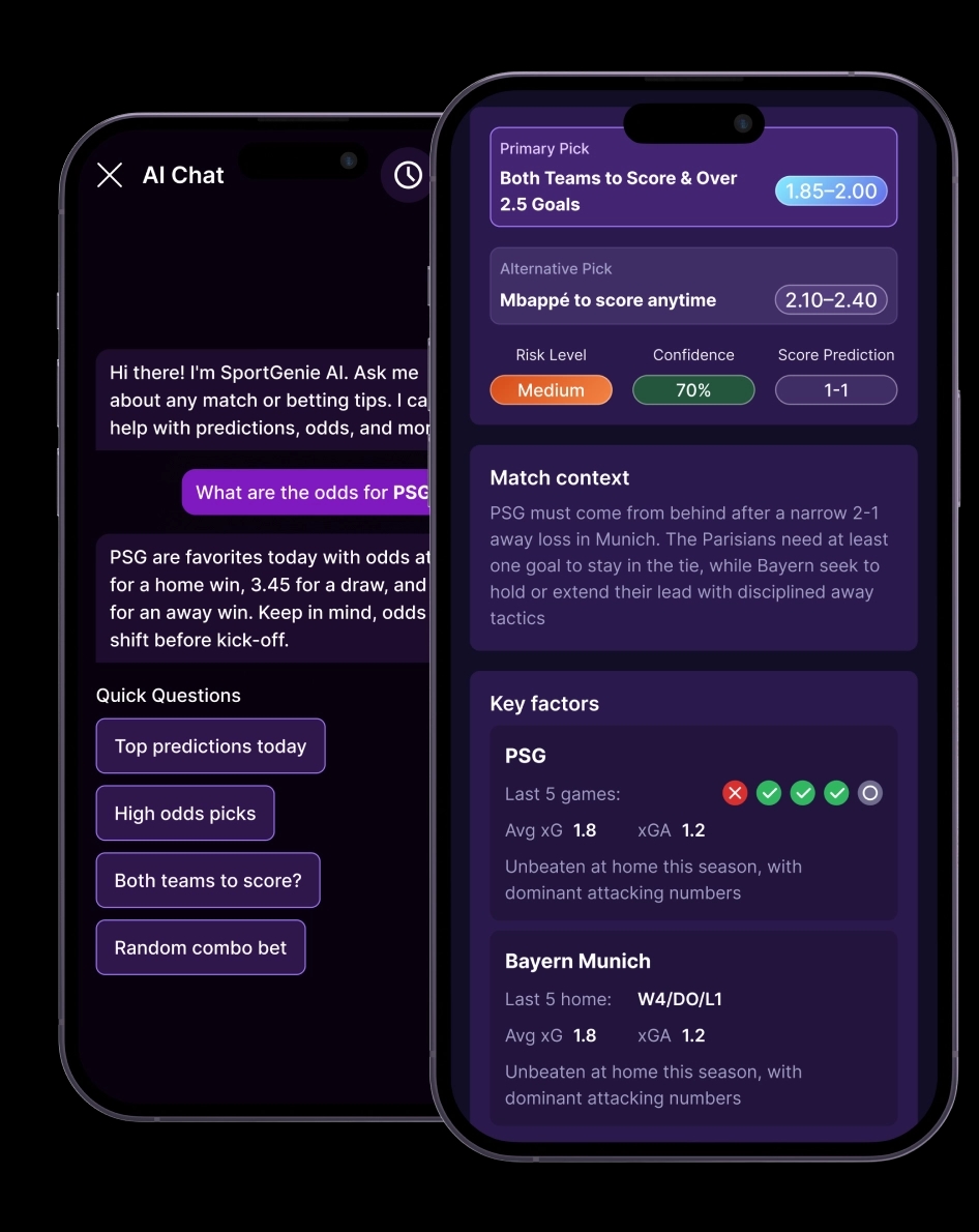 App preview on mobile screens